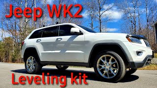 2014 Jeep Grand Cherokee Leveling Kit ep.13