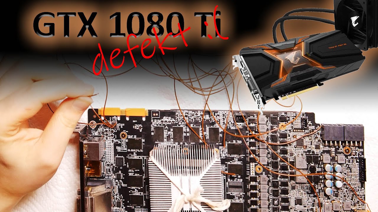 GTX 1080 Ti Aorus | Zuerst Kurzschluss dann Black Screen | 
