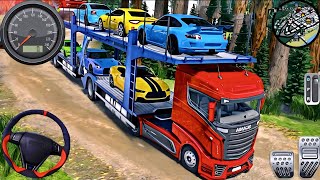 US Cargo Truck Transport Driving 3D - City Cargo Truck Simulator 2025 - Android Gameplay