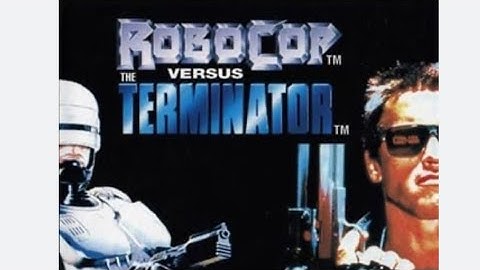 Robocop VS The Terminator Sega Master System gameplay. 