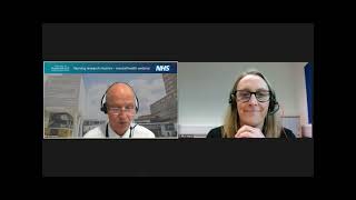 'Mental Health Nursing Research Webinar' from the NHS supported 'Nursing Research Matters' project