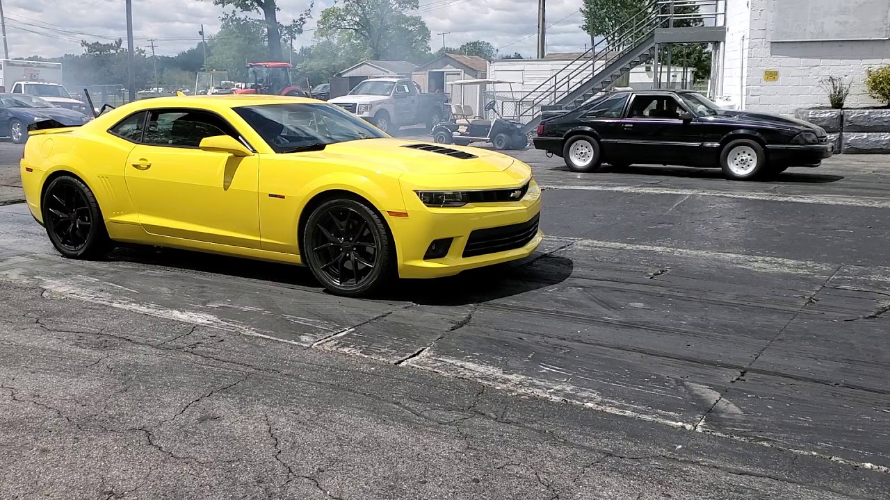 Camaro ss 1/4 mile YouTube