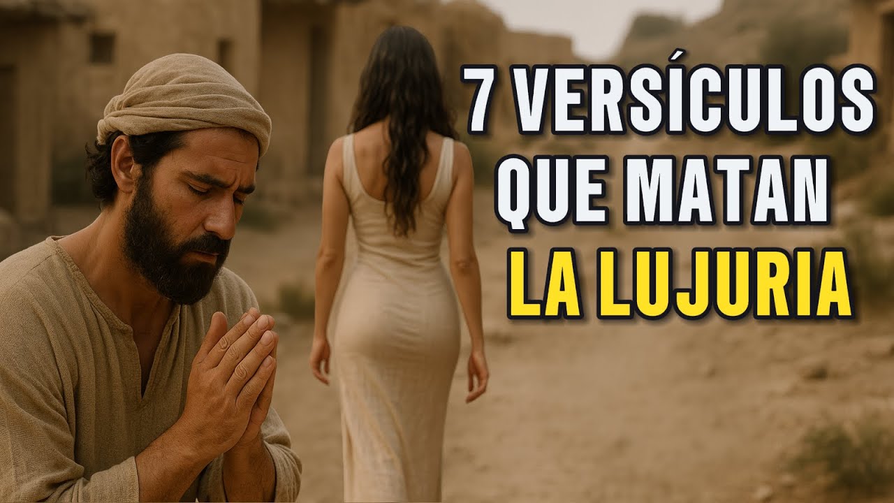 7 VERSÍCULOS QUE MATAN LA LUJURIA QUE TODO CRISTIANO DEBE CONOCER