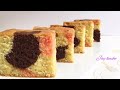 Margarine Marble Cake Recipe | Kek Kampung