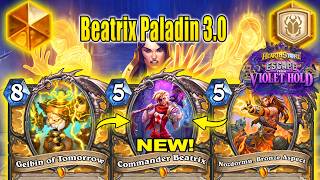 80% Win Pure Paladin Deck 3.0 Is More Than Fun To Craft At Escape from Violet Hold | Hearthstone