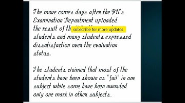 re-evaluation ug 5th sem||important update for batch 2019 students must listen till end