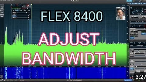 FLEX SDR 8400/6400 - Adjust Bandwidth