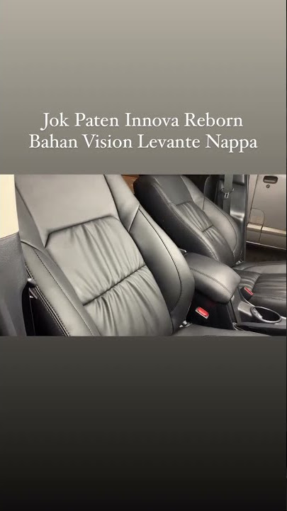 JOK PATEN INNOVA REBORN. detail dan hasil pemasangan. kendaraan lebih nyaman dan aman.