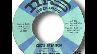 Video thumbnail of "Louis Curry   God's Creation"