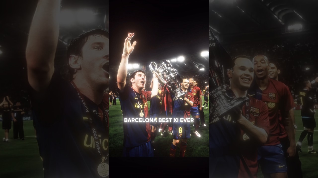 BARCELONA BEST XI EVER 🔵🔴 