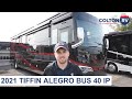 2021 Tiffin ALLEGRO BUS 40 IP Class A Diesel Motorhome Full Demonstration/ New Owner Orientation