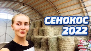 Сенокос 2022 на Новой Технике! Наша жизнь в деревне! | Молодая Ферма