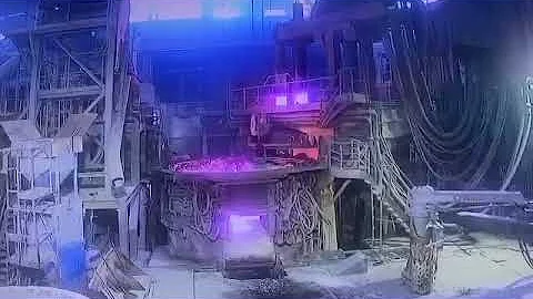 Wet steel charge explosion