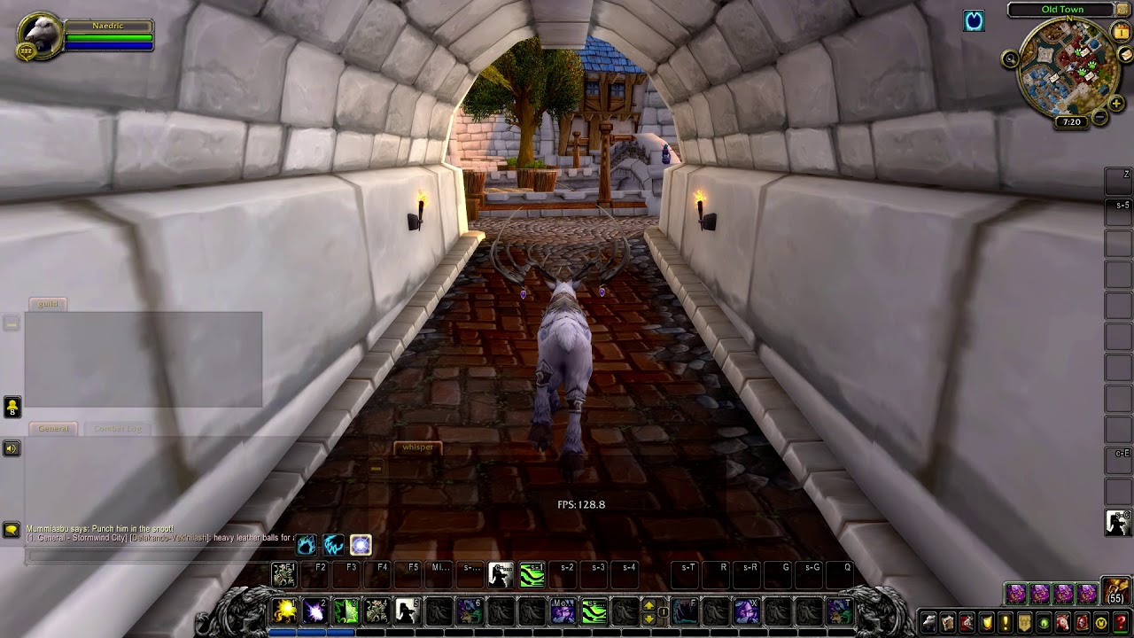 WoW 4k(rendered/upscaled) + Ray Tracing. 50 mbit