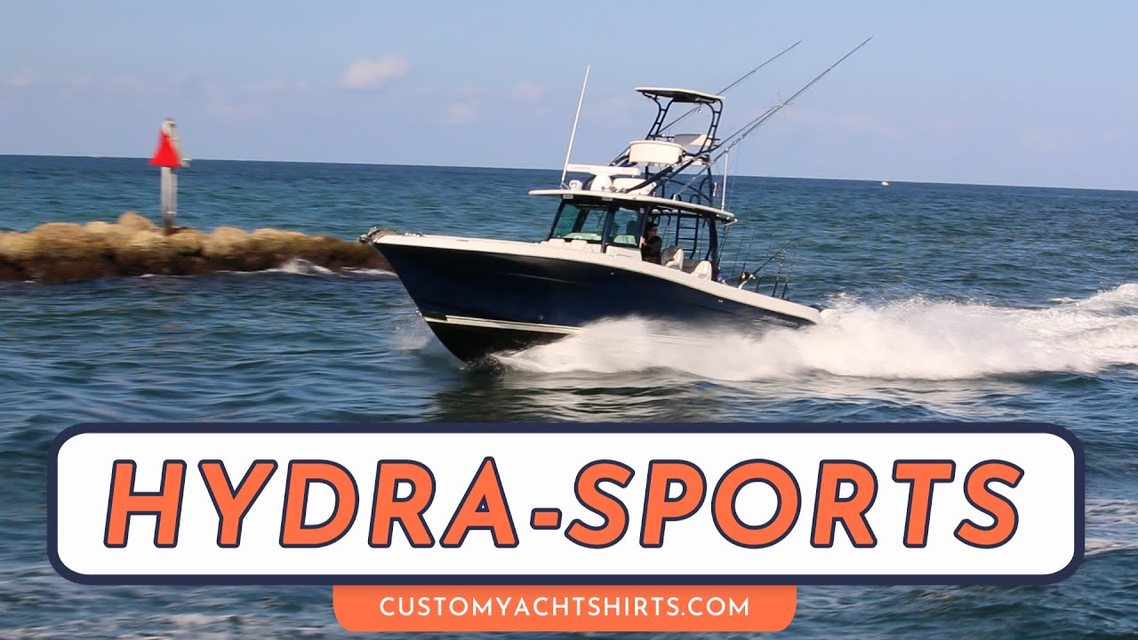 HYDRA-SPORTS / BOCA RATON INLET BOAT VIDEOS / CUSTOM YACHT SHIRTS