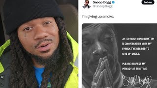 Snoop Dogg Says He Quit Smoking ⛽️