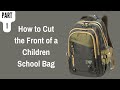 How to Cut the Front of a Children’s School Bag | Step by Step Tutorial | Part 1