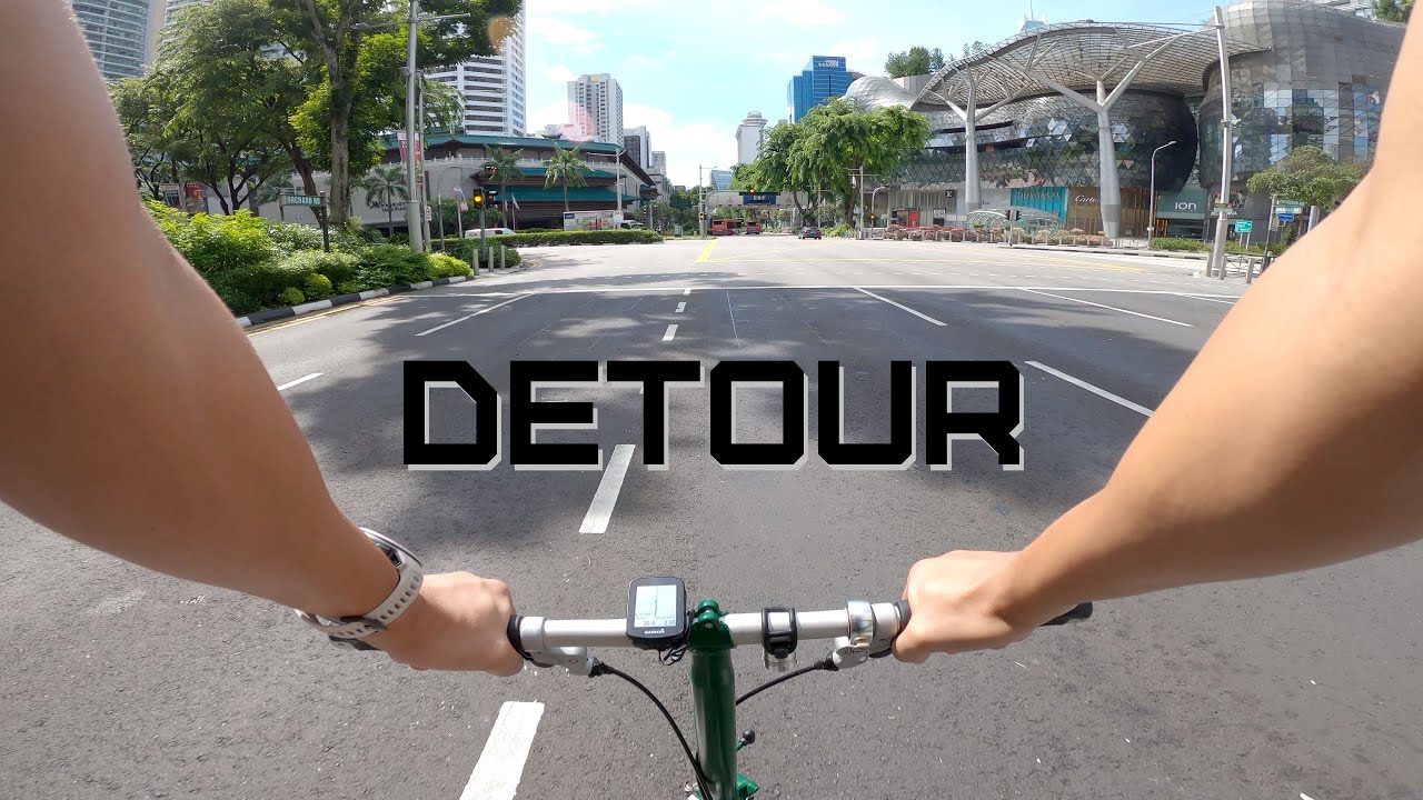 Circuit Breaker BIKE COMMUTE (Brompton) Orchard Rd / Bras Basah Rd