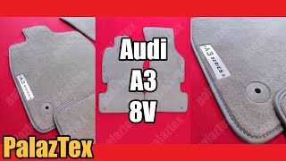 Audi A3 Series Compatible Velour Carpet Floor Mats