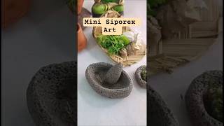 Mini Kitchen Decor DIY | Siporex Stone Art 🏡✨ #shorts #diy