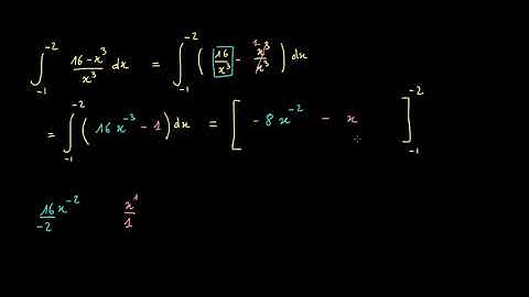 Intégrale définie d