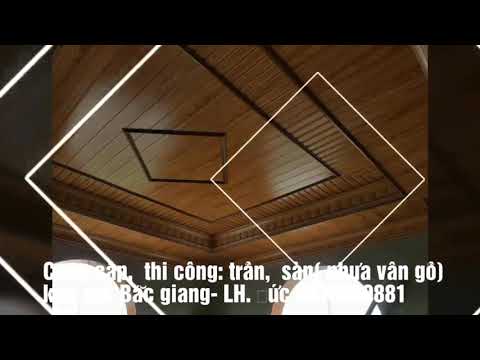 Cung cấp , thi công : trần nhựa vân gỗ, vách ngăn , ốp tường, phào chỉ , tấm PVC .....
