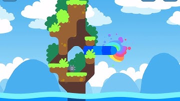 Snakebird levels 1-10 tutorial