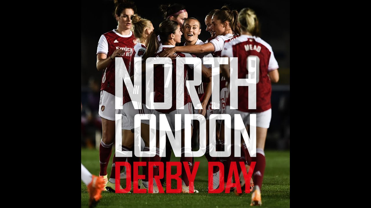 LIVE WATCH ALONG | ARSENAL V SPURS| WSL| NORTH LONDON DERBY - YouTube