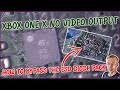 Xbox One X No Display Diagnosis And Repair - ESD Diode Pack Bypass Fixes No Video Output