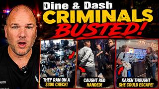 They Dine & Dashed On $300 & Got Caught! (instant Karma)
