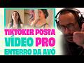 TIKTOKER POSTA VÍDEO SE ARRUMANDO PARA ENTERRO DA AVÓ E É DETONADA