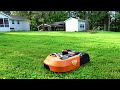 Never Mow again!! Robot self charging lawnmower! See how it works!