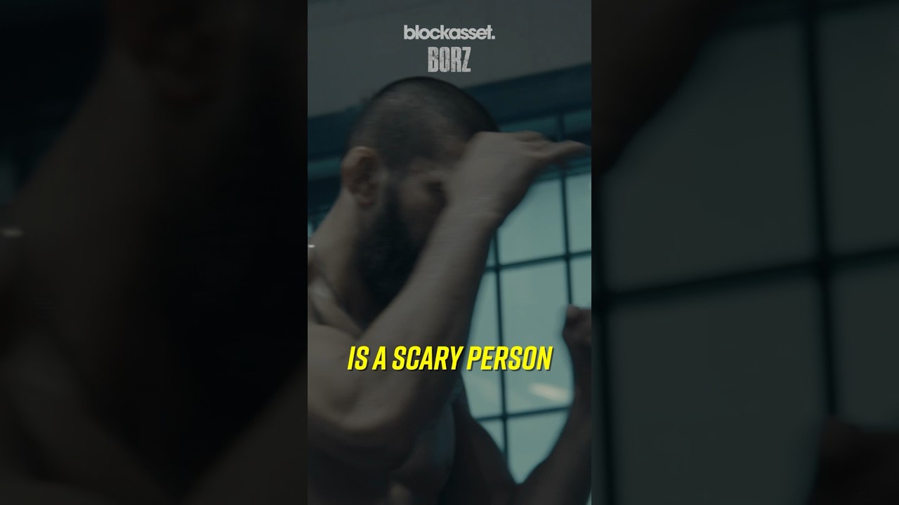 A 100% Khamzat is a scary person. 🐺 #KhamzatChimaev #Shorts #UFC #Borz