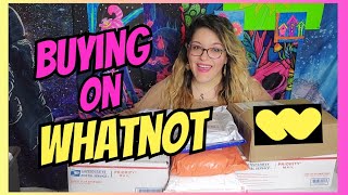 Buying On The WHATNOT APP! Review and Unboxing Packages