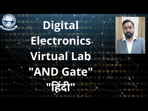 Digital Electronics Virtual Lab by IITR || AND Gate Simulation || Prof. G.B.Rathod