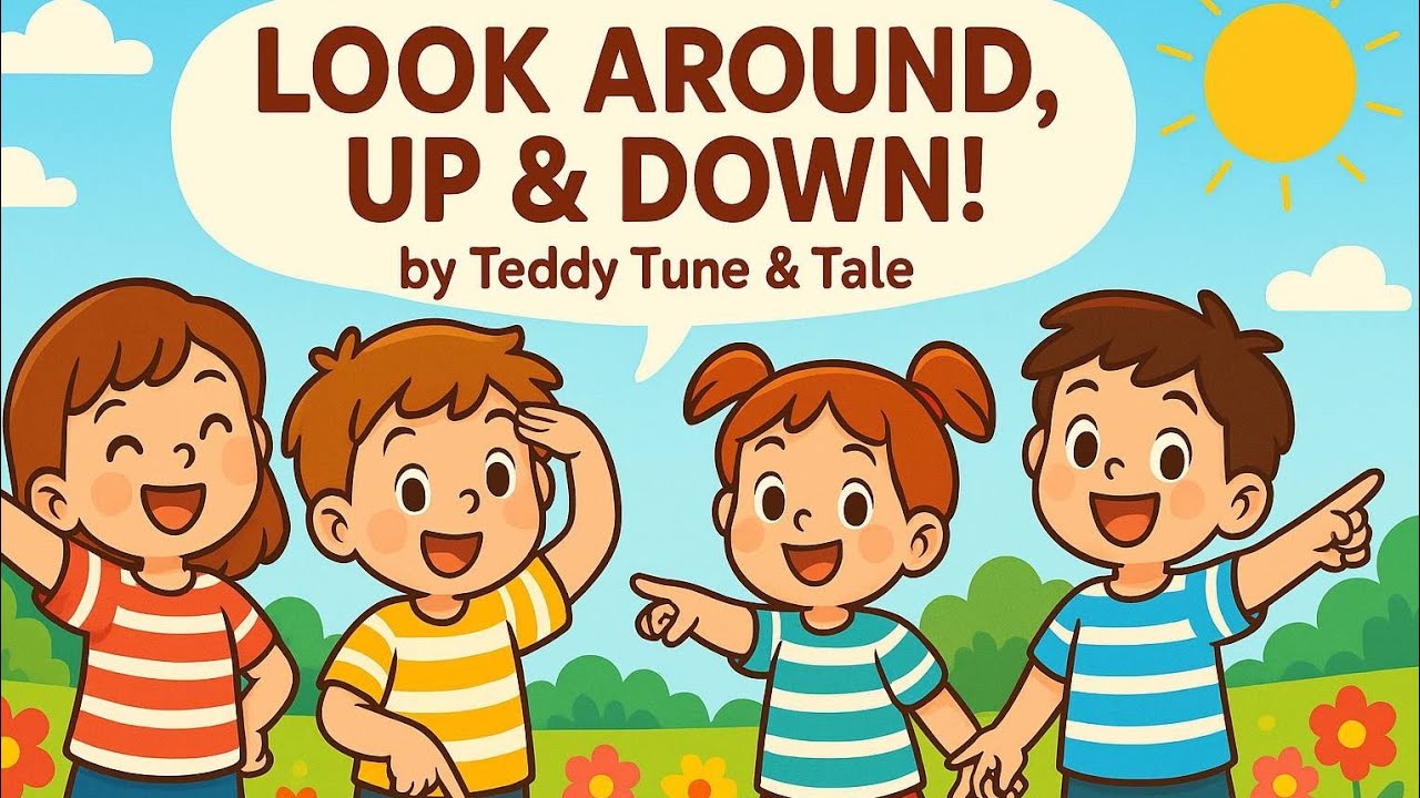 Look Around, Up & Down!! | Kids Bilingual Song | เพลงสนุกสอนทิศทาง ...