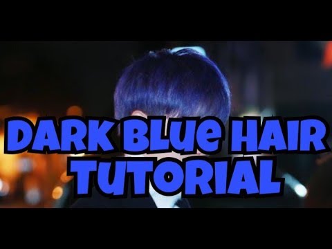  tutorial Cara Cat  Rambut  Biru  Dirumah How To Get Dark 