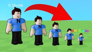 EVERY STEP I TAKE I SHRINK IN ROBLOX!