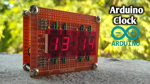 7 Segment Digital Clock With RTC DS1307 Module | Arduino Project