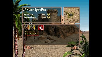 STRONGHOLD CRUSADER MISSION 35 - MOONLIGHT PASS