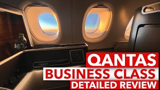 NEW Qantas A380 Business Class review - Los Angeles to Sydney