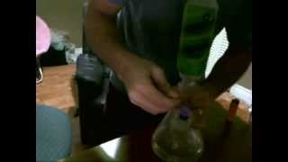 Glycerine Coil Condenser w/ my Domeless Vapenwiser Ti Nail