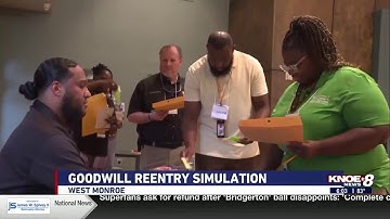 Goodwill hosts reentry simulation event