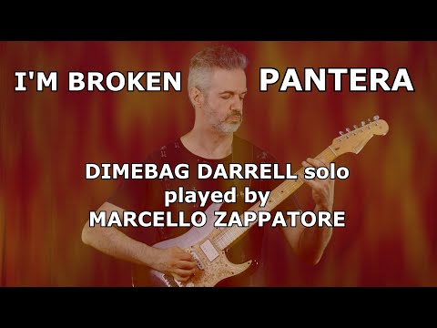 I'M BROKEN - PANTERA - DIMEBAG DARRELL solo played by MARCELLO ZAPPATORE