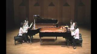 젓가락행진곡 the celebrated chop waltz-2 pianos 16 hands