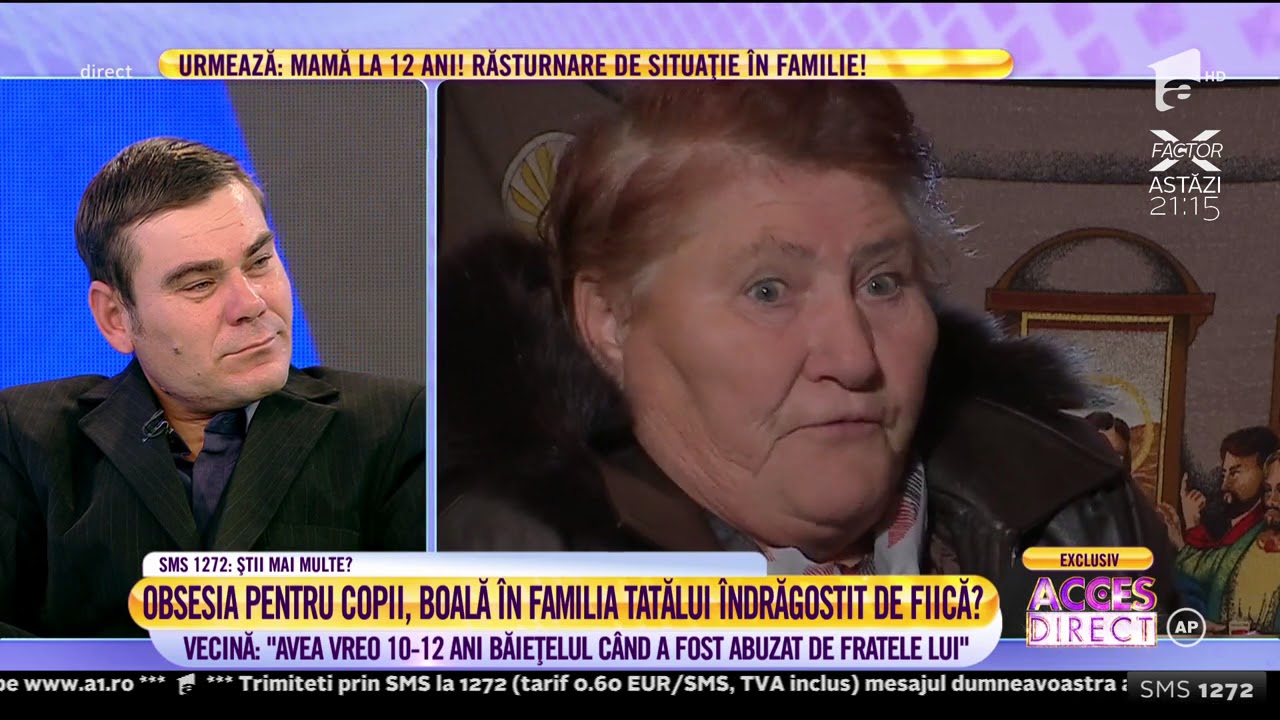 Obsesia pentru copii, boală în familia tatălui îndrăgostit de fiica vitregă?