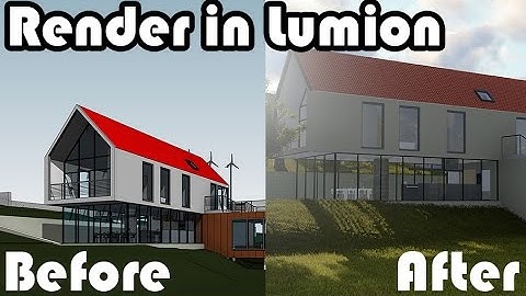 Learn Revit in 5 minutes: Render via "Lumion" part 1 #4