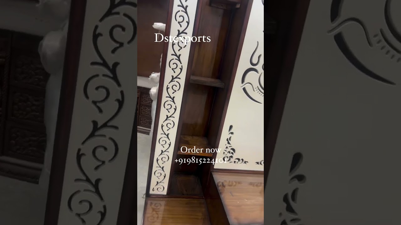 "Wooden Temple Manufacturer | Premium Home Mandir Designs 2025" 