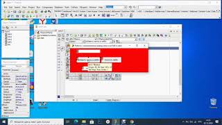 Вывод записи используя компаненты Form Edit Label Button