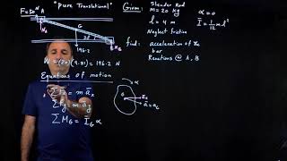 Rigid Body Kinetics: Translational Motion Example — Engineering Mechanics Explained